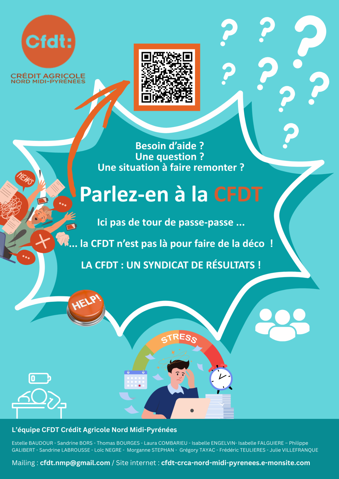 Besoin d aide une question une situation a faire remonter